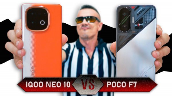 Впервые купил IQOO и сравнил с Сяо: IQOO NEO 10 VS POCO F7