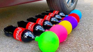 Мультики залипалки для малышей. Машина давит мягкие и хрустящие вещи! Смотреть онлайн для детей