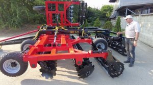 Этот дискатор рвет всех!  Борона дисковая БДС-6/2П - обзор.