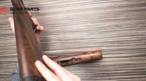 ИЖ-27 приклад и цевье старого образца улучшенный орех