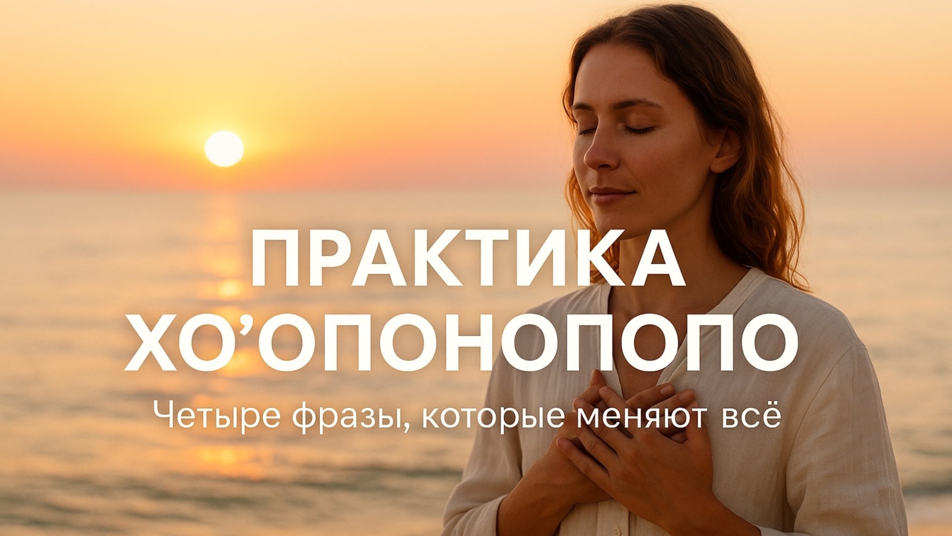 ПРАКТИКА ХО’ОПОНОПОНО | Четыре фразы, которые меняют всё | Честный разговор с собой и путь гармонии