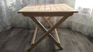 Простой раскладной стол СВОИМИ РУКАМИ