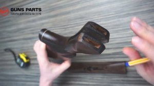 ИЖ-58 приклад и цевьё улучшенный до 71г орех