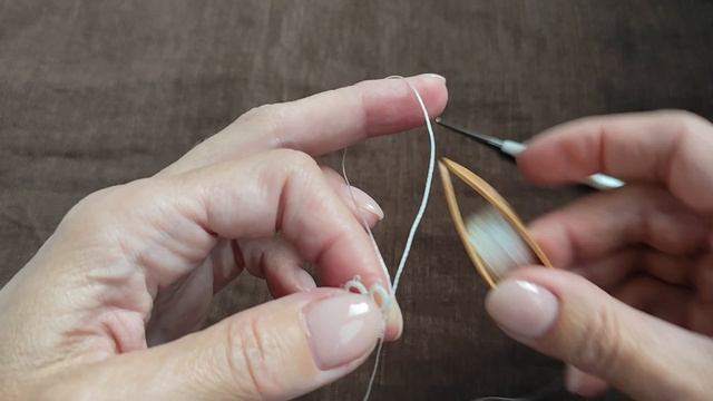 Тесьма в технике фриволите 