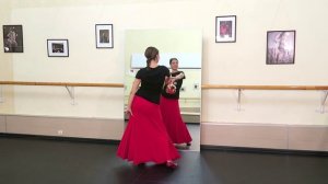 ФРАГМЕНТ  УРОКА / FLAMENCODANCE.ONLINE / НАТАЛЬЯ ЗАЙКОВА