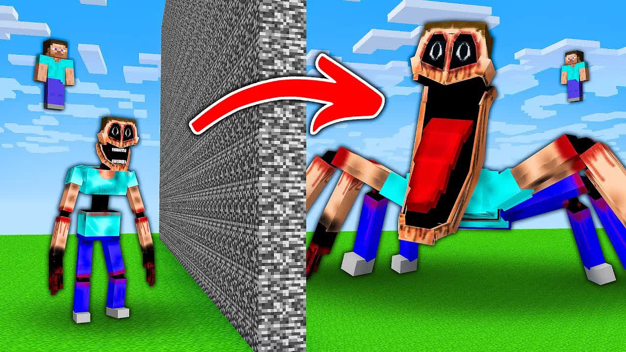 Обманутый СТРАШНЫМ ИМИТАТОРОМ в битве по строительству в Майнкрафте смотреть онлайн