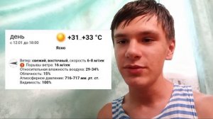 Погода на 29.07