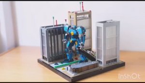 LEGO Тихоокеанский рубеж — робот Бродяга (Pacific Rim - Gipsy Danger MOC) лего