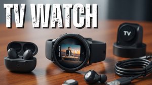 На этих часах Galaxy Watch 8 Classic, даже можно и TV ПОСМОТРЕТЬ