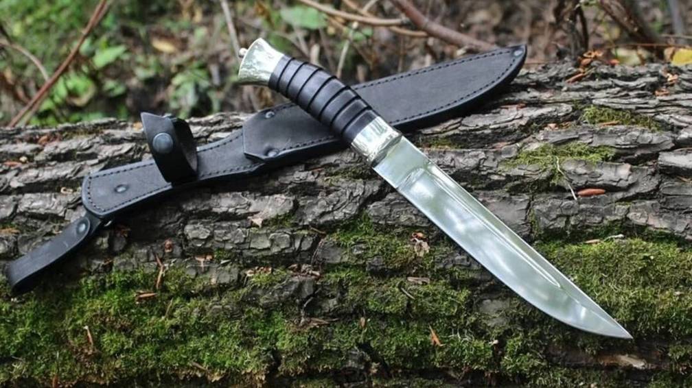 Кованый нож "ПЛАСТУНСКИЙ" смотреть онлайн