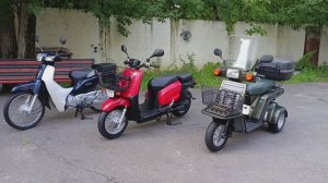 Двухместные скутеры 49сс