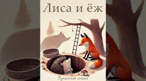 Лиса и ёж. (малышам). Румынская сказка, народов Европы.
