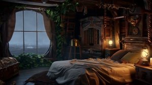 ⚓ Атмосфера каюты пиратского корабля