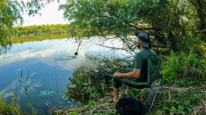 РЫБАЛКА - КАК ГЛОТОК СВЕЖЕГО ВОЗДУХА. ЛОВЛЯ БЕЛИ НА ПОПЛАВОК. САЗАНЫ И КАРАСИ НА ЖМЫХ(Макуха).