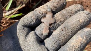 Поиск монет с камрадами там, где жили люди