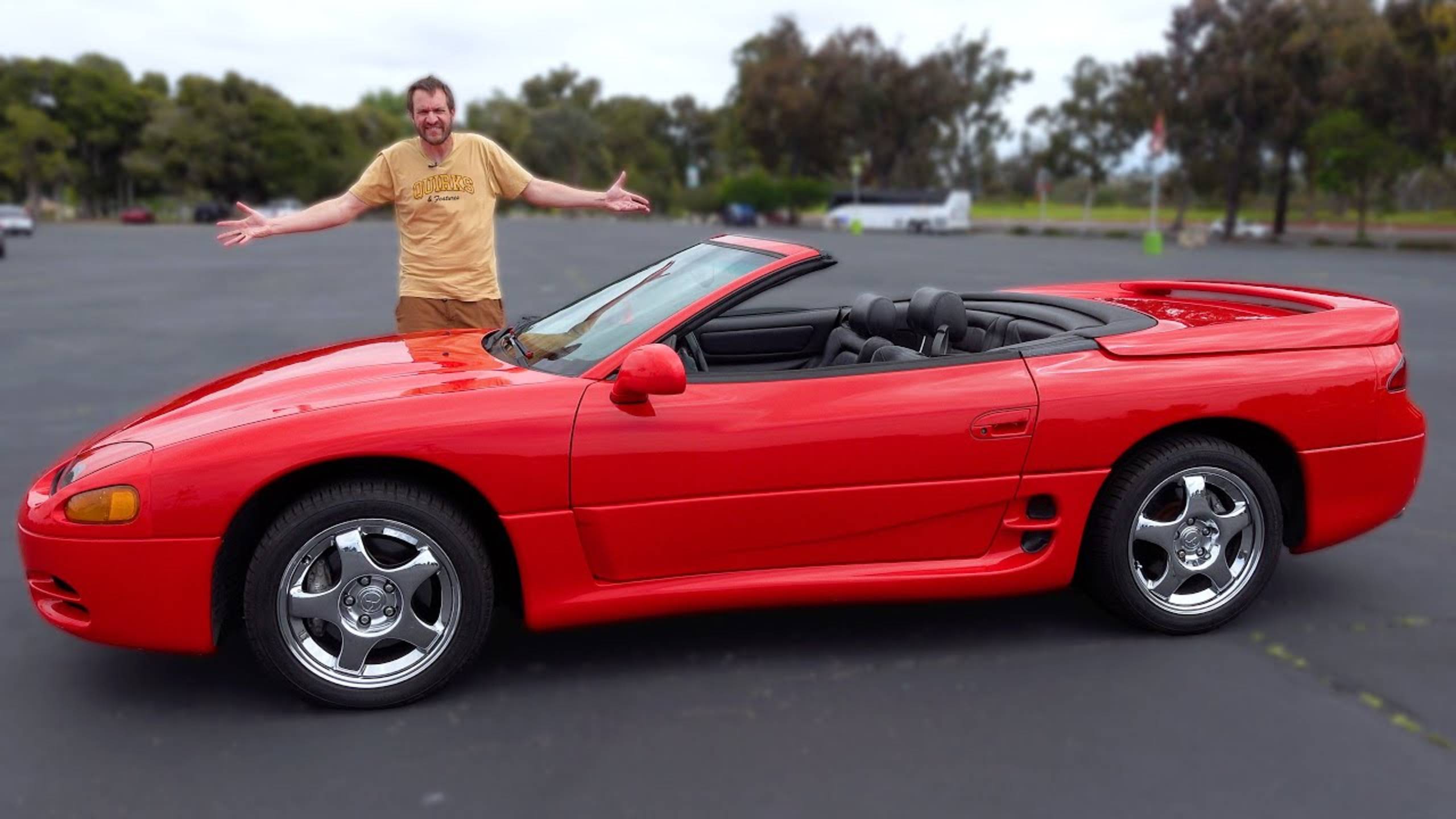 Mitsubishi 3000GT VR-4 Spyder был вершиной безумия японских спорт-каров смотреть онлайн