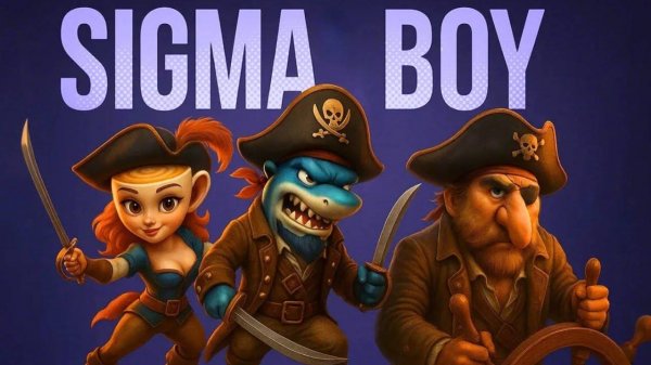 SIGMA BOY x BRAINROT PIRATES – Официальный клипы