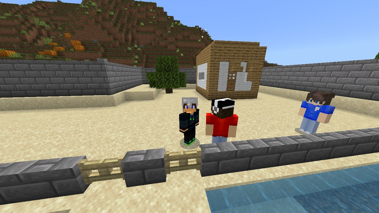 Остались на 6 дней в летнем острове 1-2 день  в Майнкрафт {Белчёнок™}