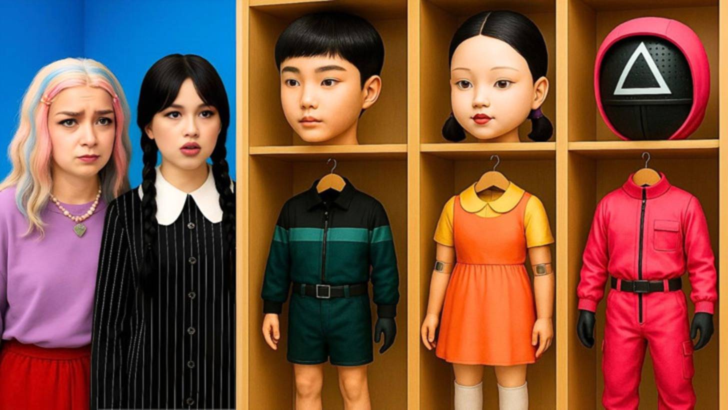 🖤🌈 Гот и Радуга в ловушке игры! Сбегут ли лучшие подруги? смотреть онлайн