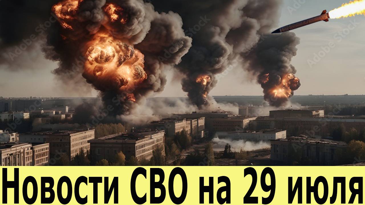 Новости СВО на 29 Июля. Боевая Сводка С Фронта! Новости сегодня 29.07.2025. Главные Новости смотреть онлайн