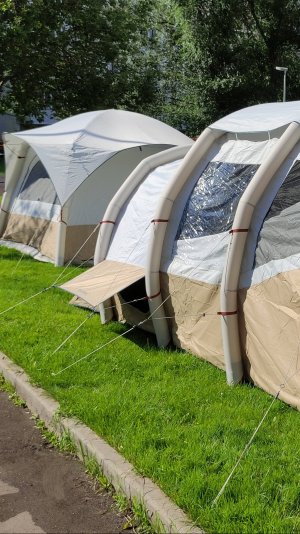 Палатка Quechua Air seconds 6.3 Fresh & Black
Шатер Quechua Base Air seconds  Fresh 8