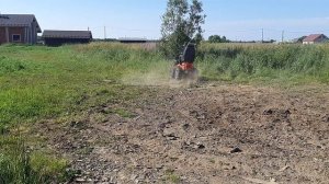 Облегчённая гусеница в деле.