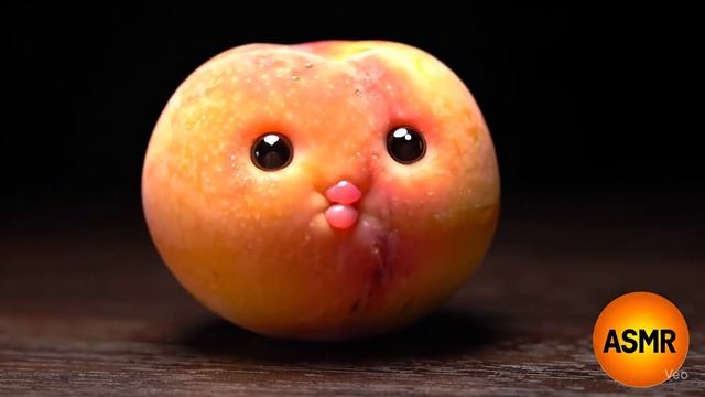 ИИ кьюти фрукты кушают