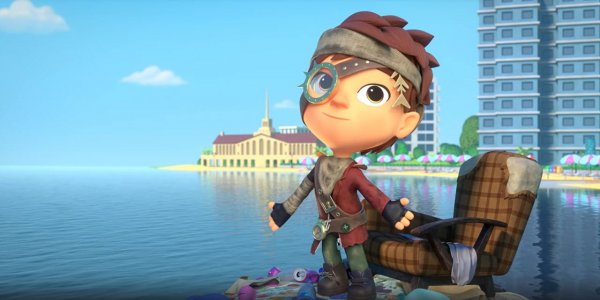 Команда Флоры. Экопатруль, 3 сезон, 4 серия. Пляжный монстр