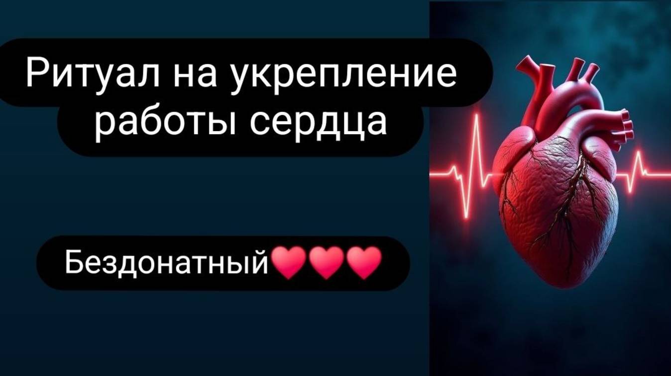 Ритуал на укрепление работы сердца. #ритуал #ритуалонлайн #работасердца #укреплениесердца смотреть онлайн