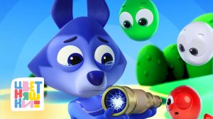 14 историй: учимся на ошибках с Волчонком — Цветняшки — сборник — мультики для детей