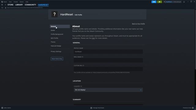 How to Change Account Name on Steam
