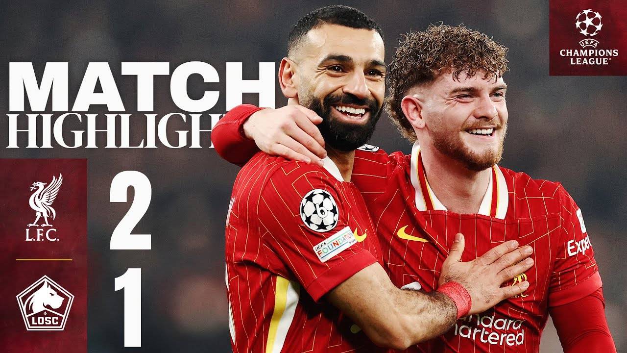 Основные моменты: Ливерпуль против Лилля / Salah & Elliott Guarantee UCL Progress! ⚽️