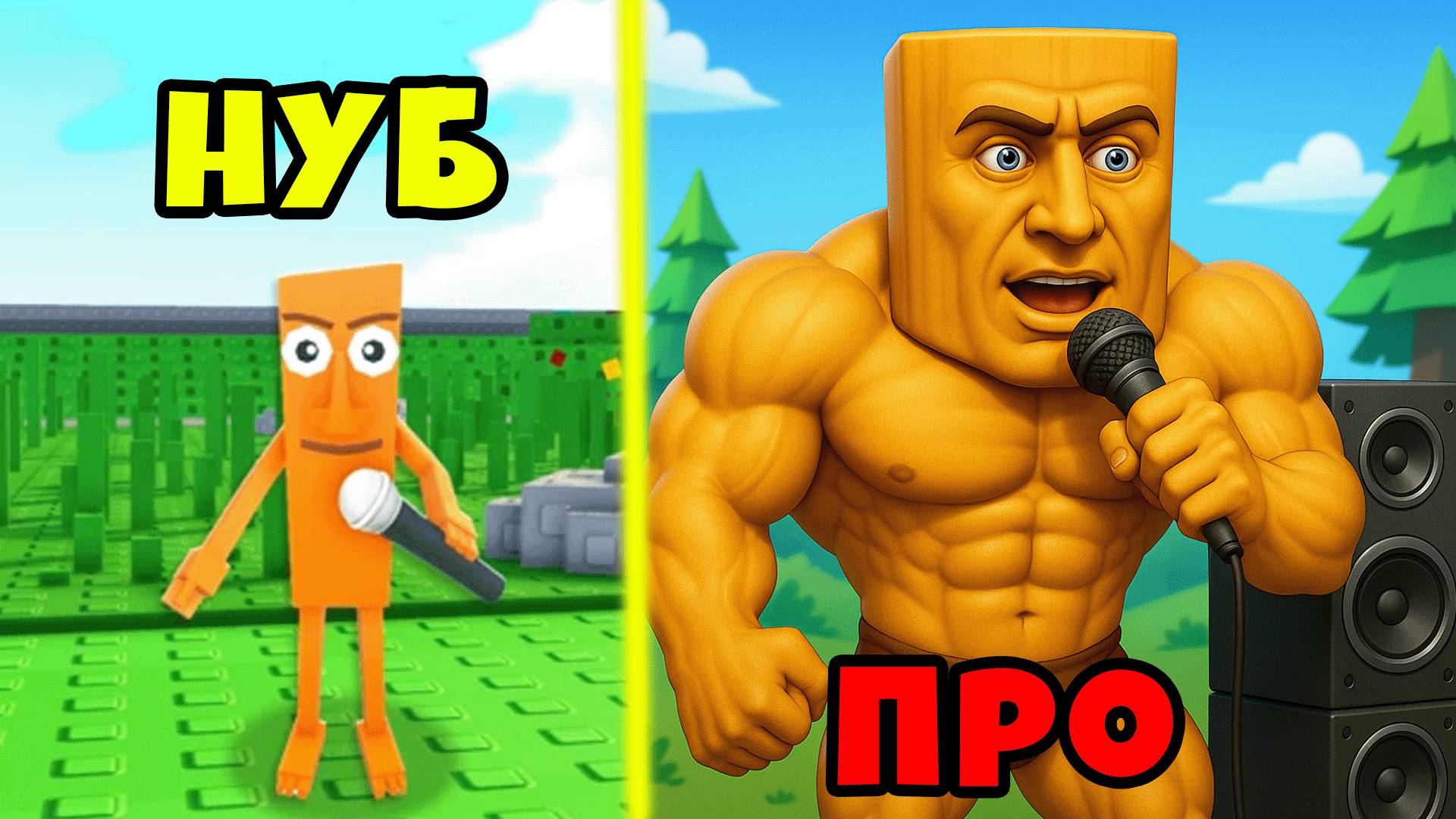 Эволюция Поющих Брейнротов в Роблокс смотреть онлайн