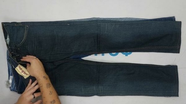 38713 Levi's джинсы мужские США, 1пак, Levis USA white bag, секонд (extra) оптом