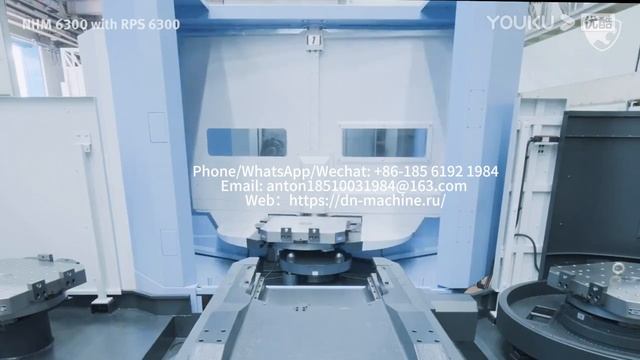 NHM 6300 WITH RPS 6300 Высокопроизводительные обрабатывающие центры для тяжелых условий работы смотреть онлайн