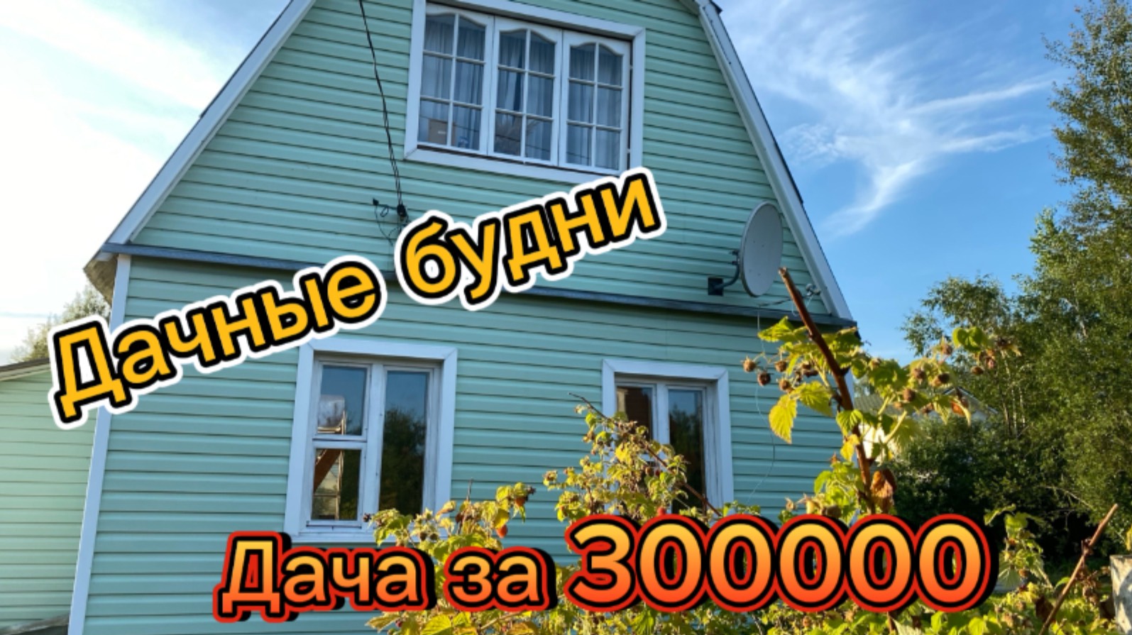 Мои будни на даче за 300000