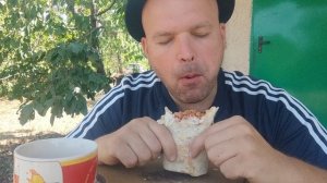 ОБЖОР шаурма с курицей/мукбанг/еда на камеру/мокпанроссия