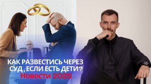 Развод через суд с детьми? Как подать на развод в 2025? Подробная инструкция от юриста