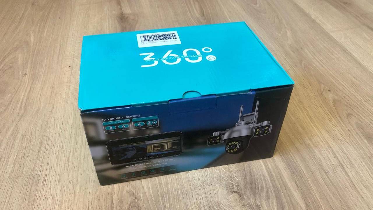 Распаковка уличной wi-fi камеры видеонаблюдения от магазина "Magic Box" (Ozon) смотреть онлайн