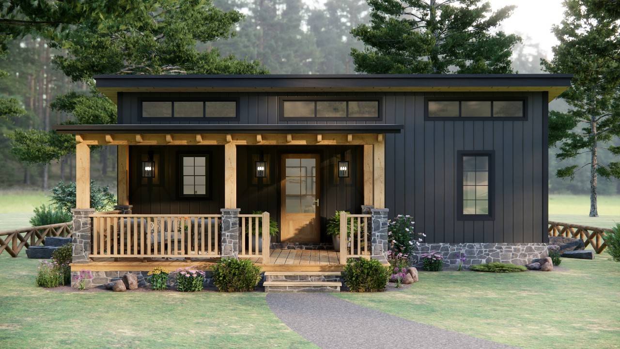 ОЧАРОВАТЕЛЬНЫЙ Маленький Домик С Потрясающей Планировкой | Простой, но Идеальный! смотреть онлайн