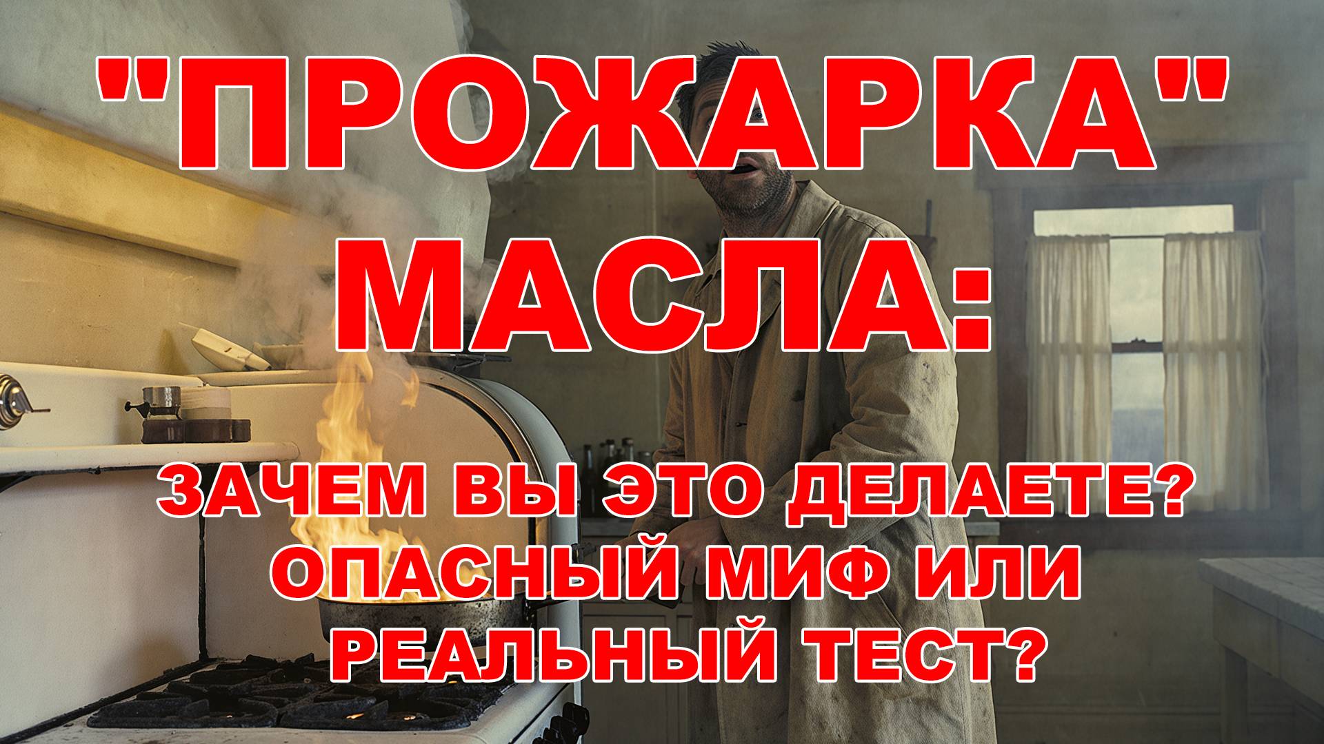 "Прожарка" масла: Вы это делаете? Опасный миф или реальный тест? смотреть онлайн