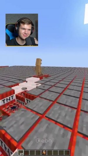 Тунг Тунг ТНТ РАН в Minecraft🤯516% #shorts #шортс #minecraft #майнкрафт #вмайнкрафт #побег #lisfox