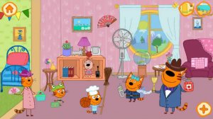 Три Кота: Кукольный домик | Исследуем дом котят и ищем предметы