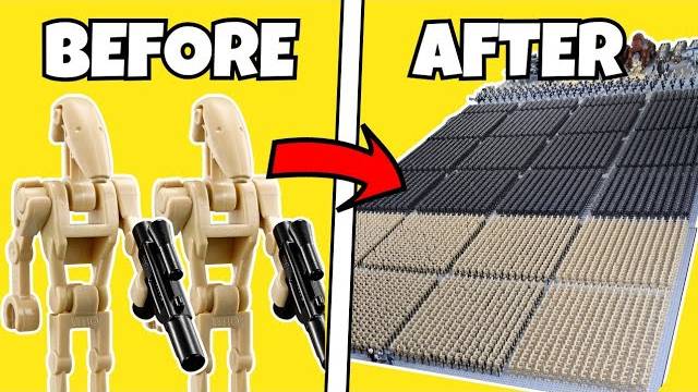 I Built the BIGGEST LEGO Droid Army... смотреть онлайн