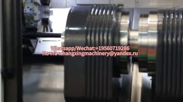 Видео обработки печатных цилиндров SCK208S смотреть онлайн