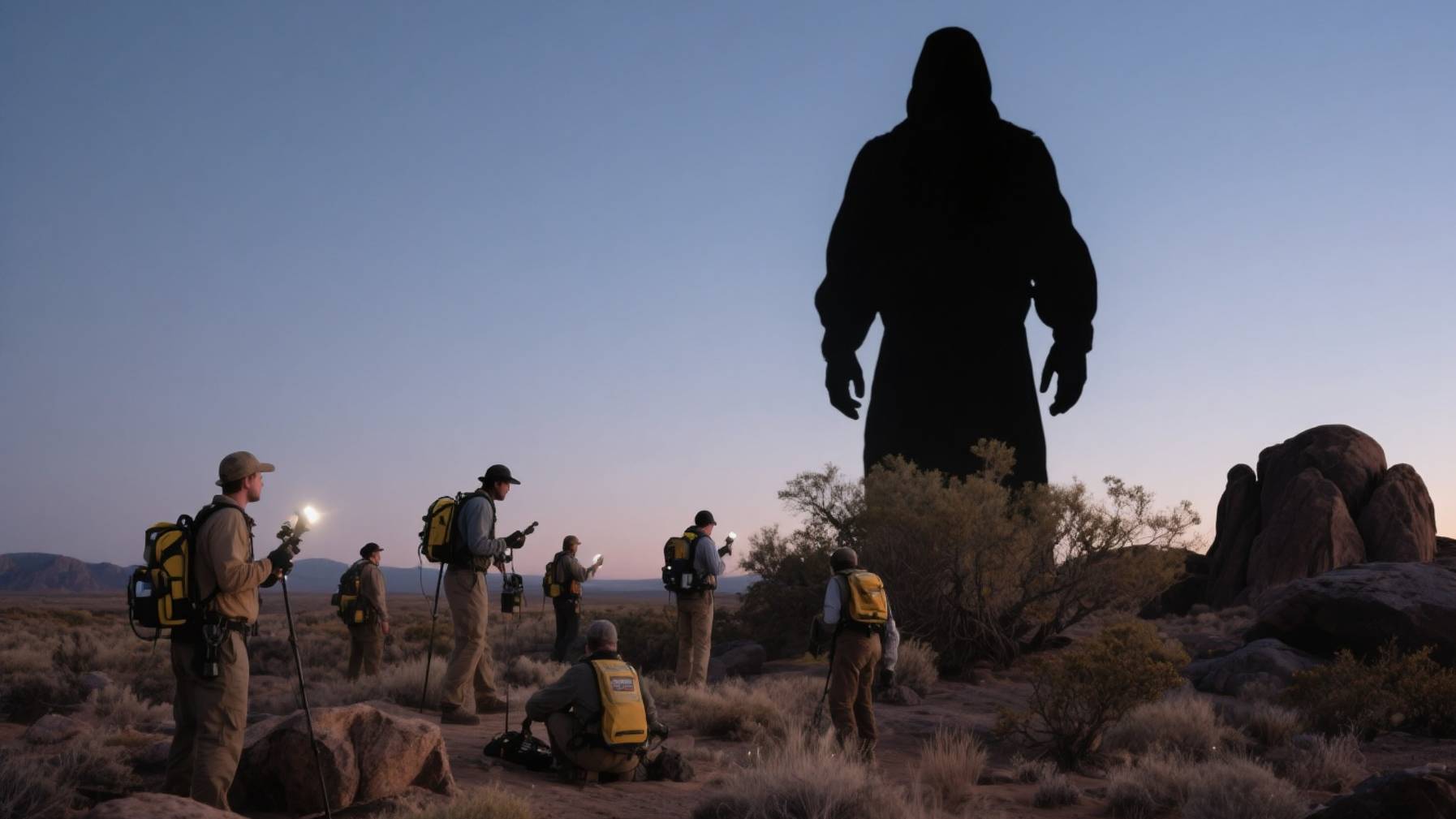 В Аризоне волонтёры встретили Загадочное Существо когда искали Пропавшую Девочку смотреть онлайн