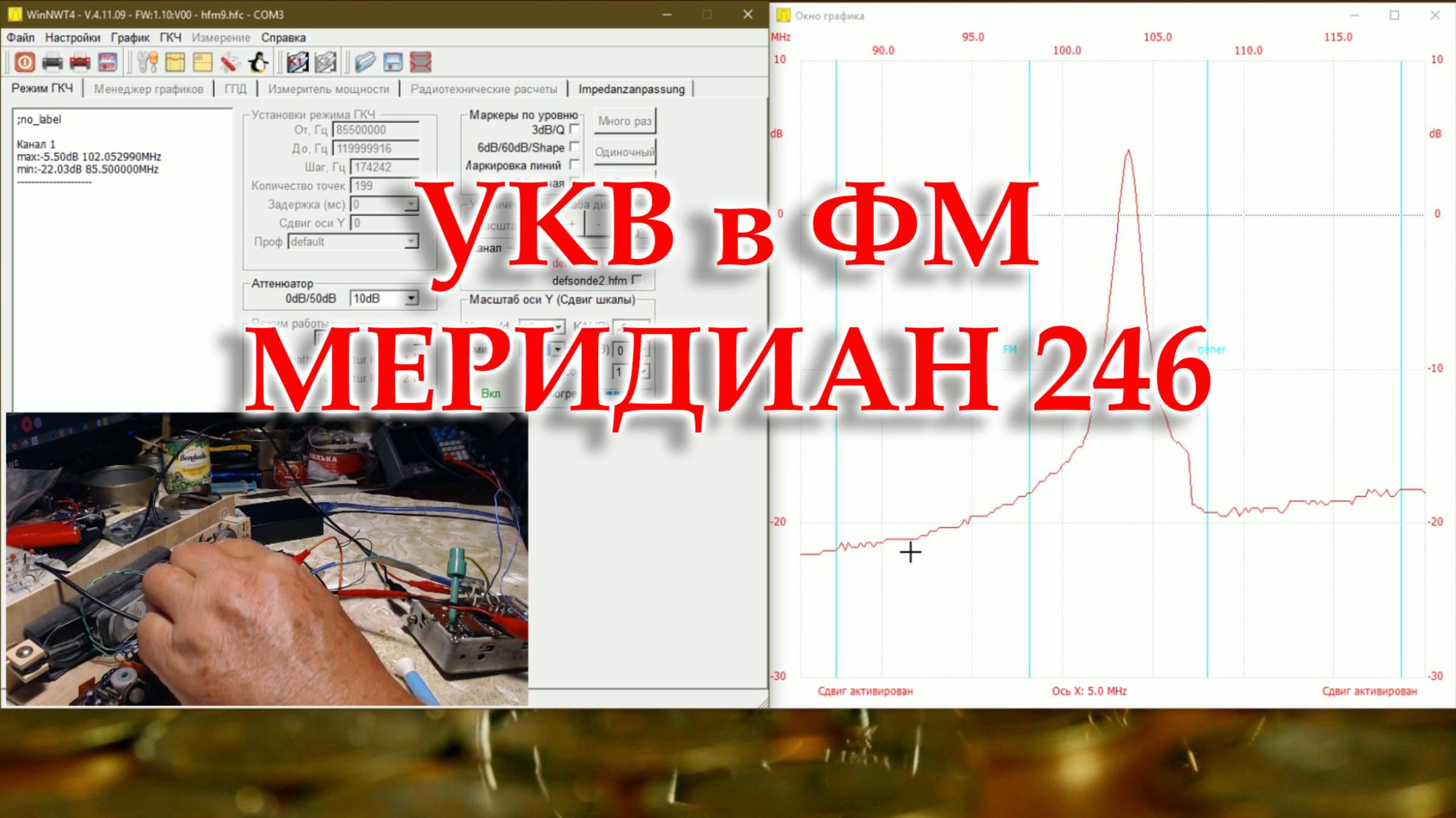 Блок УКВ Меридиан 246 смотреть онлайн