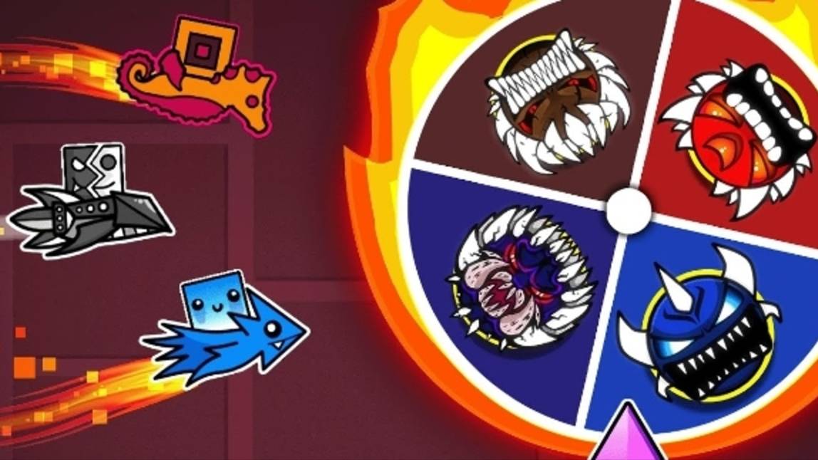 Гонка на РУЛЕТКЕ НЕВОЗМОЖНЫХ ДЕМОНОВ в Geometry Dash [get-save.com]