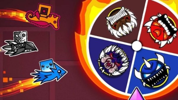 Гонка на РУЛЕТКЕ НЕВОЗМОЖНЫХ ДЕМОНОВ в Geometry Dash [get-save.com]