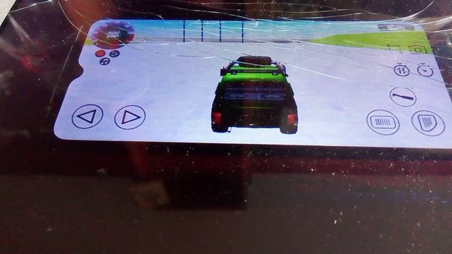 Испытание машины Лада нива в старой игре ВАЗ краш тест симулятор 2.